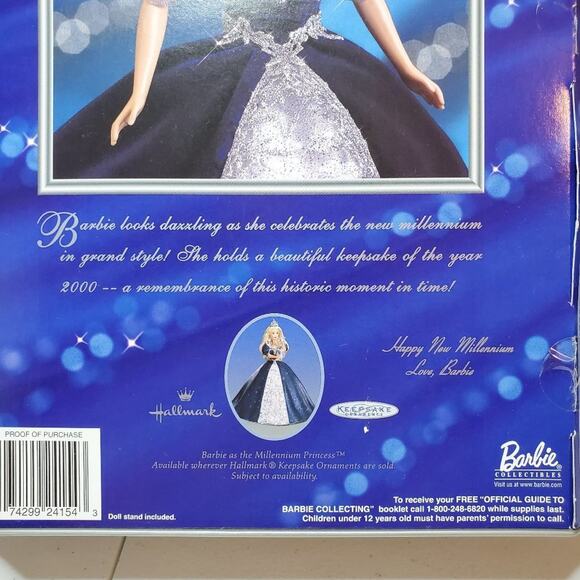 Mattel Millennium Princess Barbie Special Edition '99 Collectible Doll - Picture 9 of 12